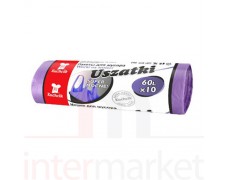 Šiukšlių maišai KUCHCIK violet. 60 L 10vnt